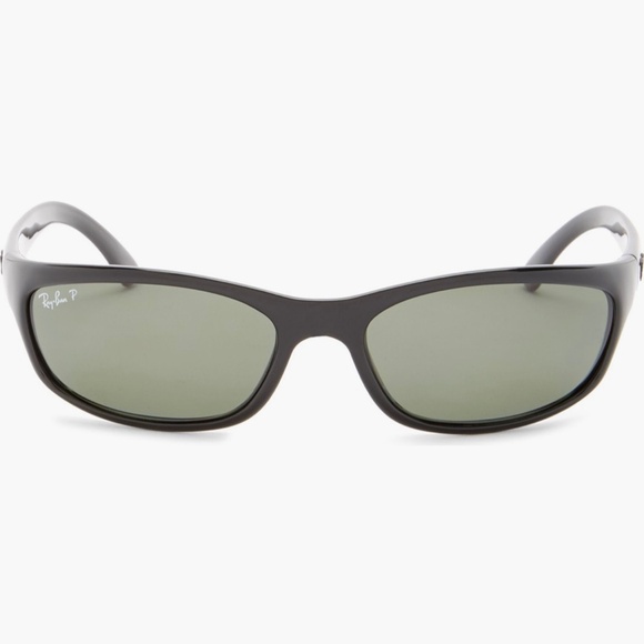 Ray-Ban ® RB4115 Pillow Polarized Rectangle Sunglasses MADE IN ITALY - Picture 4 of 7